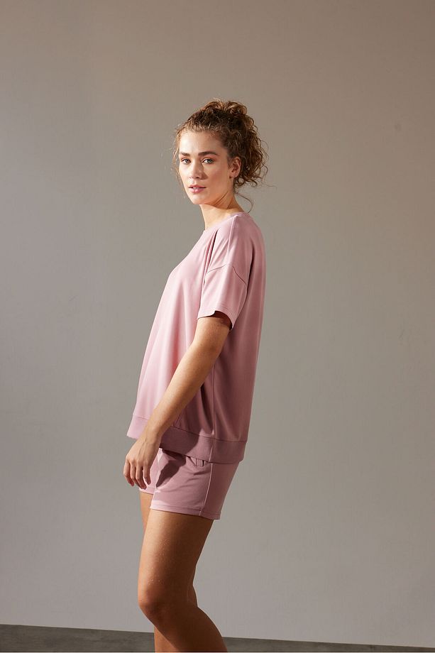 Kadın Soft Touch Lacoste Şort - 3