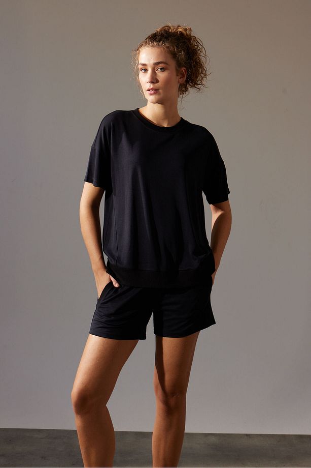 Kadın Soft Touch Lacoste Şort - 5