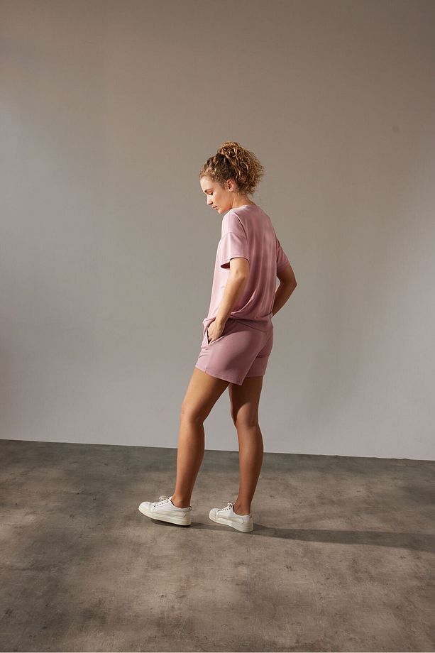 Kadın Soft Touch Lacoste Şort - 4