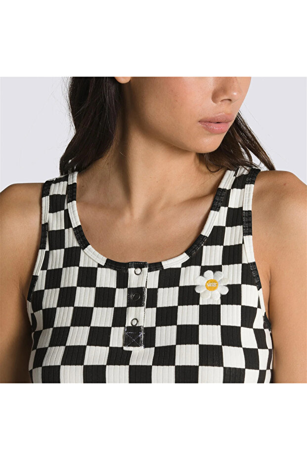 OVERSIZED FLORAL TANK - 6