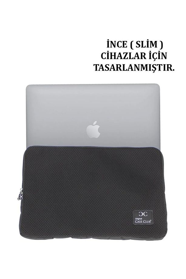 Laptop Kılıf Siyah Kumaş Macbook - 5