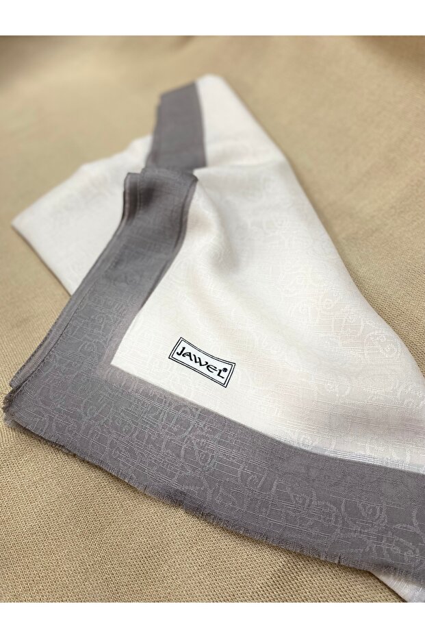 Monogram Desenli Şal - 1