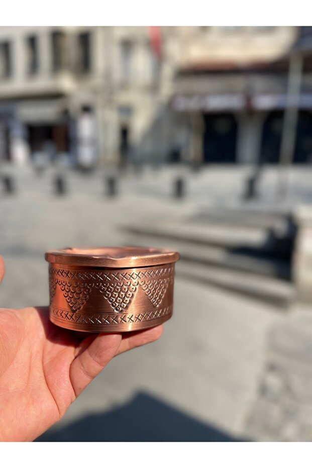 %100  bakır küllük - 1