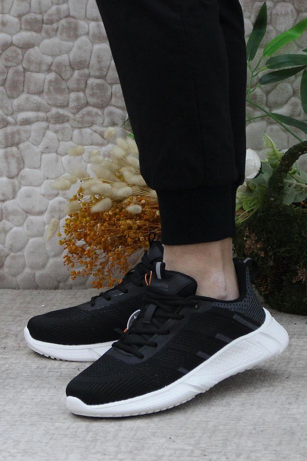 Lıster TX 4FX Siyah Beyaz X-SOFT Yumuşak Taban Sneaker Erkek Ayakkabı - 3