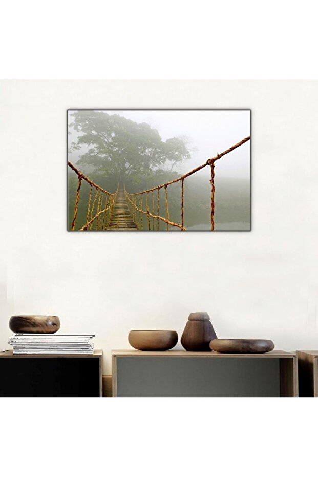 Asma Köprü Kanvas Tablo - 1