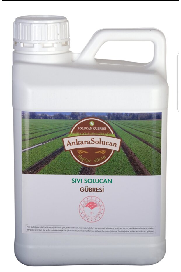 Soğuk Sıkım Solöm Sıvılı Solucan Gübresi 5.lt Ürünlerimiz Tarım Bakanlığından Tescil Ve Onaylı Dır - 1