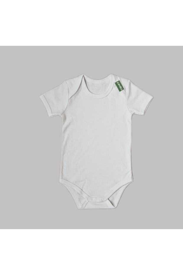 Cotton Short Sleeve Bodysuit 100% Organic