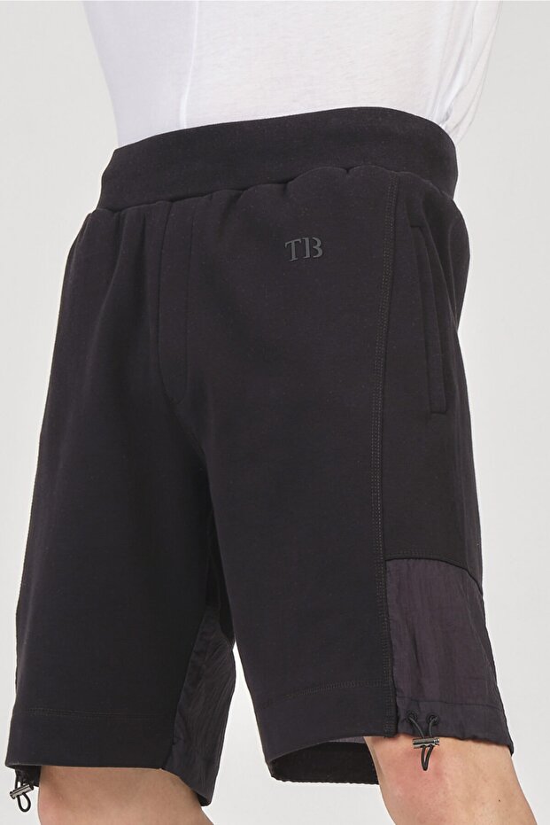 Erkek Poly Penye Şort - 1