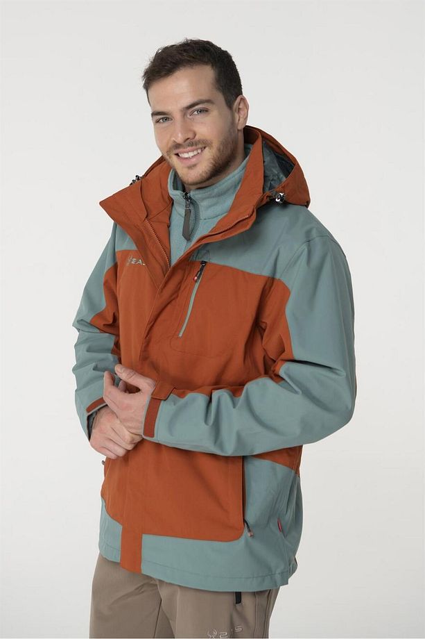 Elbruz 3in1 Erkek Ceket Orange - 4