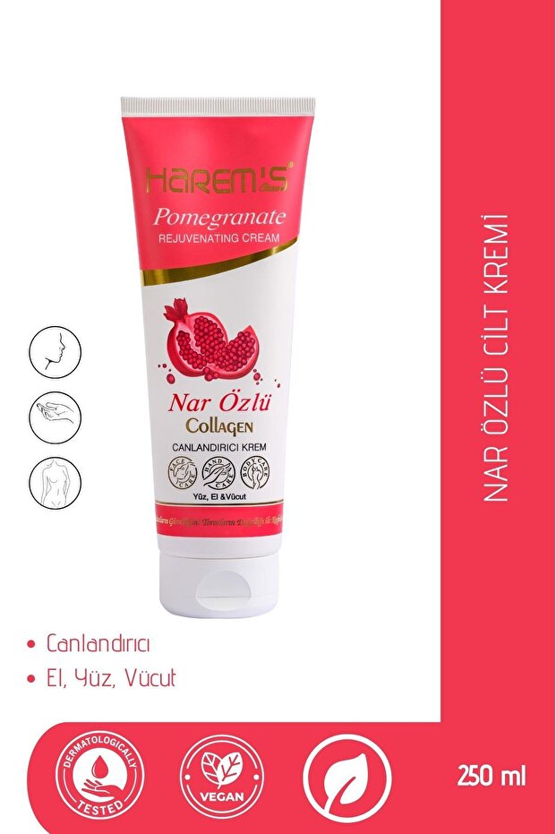 Harems Nar Tüp Krem 250 ml - 1