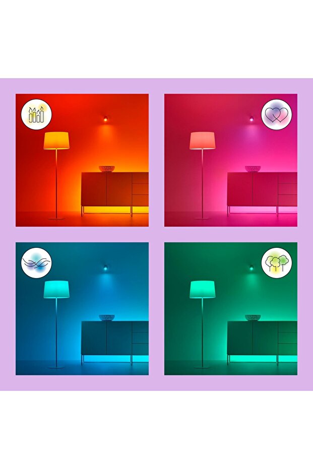 Imageo Up&Down Spots 2x5W Beyaz (RGB Işık) - 6