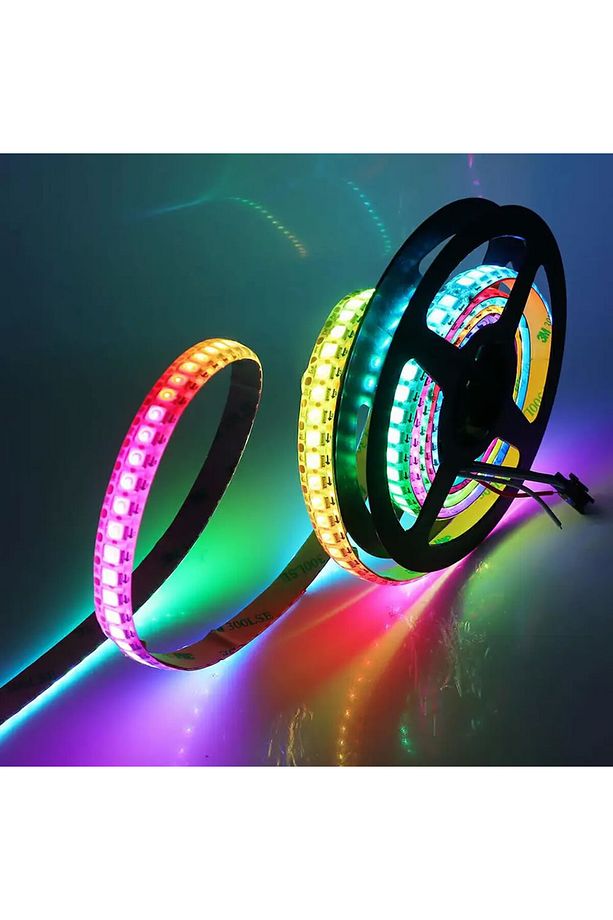 Elektronikaled - 5V WS2812B Adreslenebilir RGB Pixel Şerit Led 144Led IP20 (5mt) - 3
