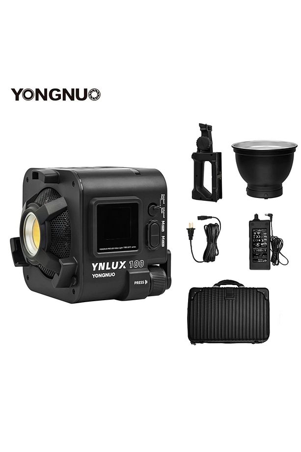 YNLUX100 100W Bi-Color COB LED Işık-Siyah Kasa (Kit Versiyon) - 4