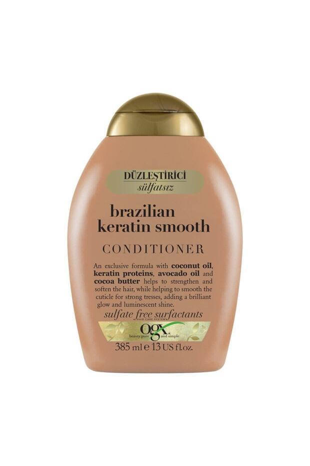 385 Ml Sulfate-Free Soothing Straightening Conditioner - For Frizzy Hair
