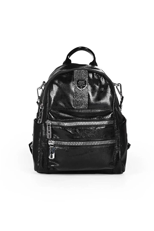 حقيبة ظهر çs 16462 باللون الأسود - 1