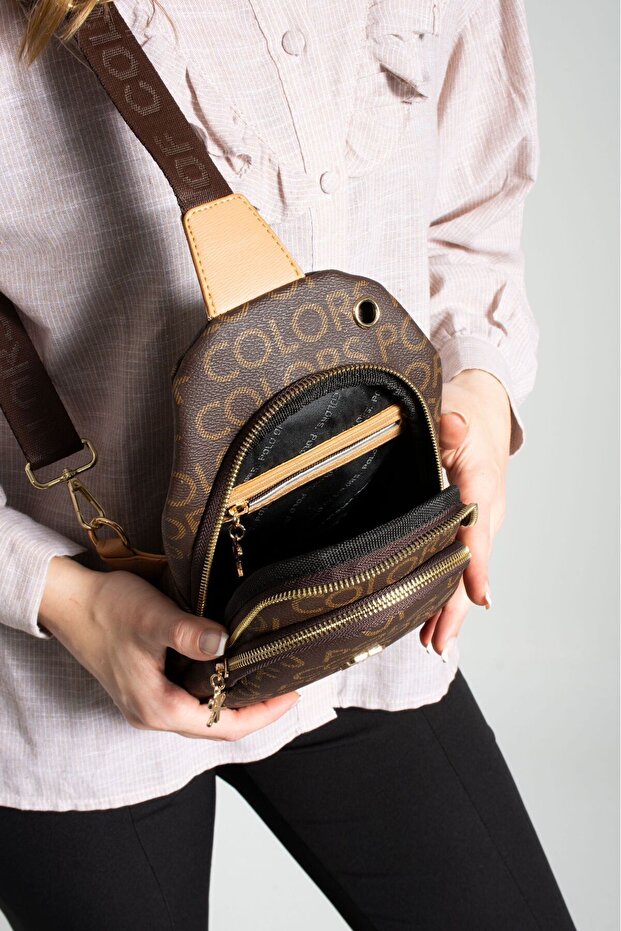 حقيبة الجسم أحادية الرسم - 3