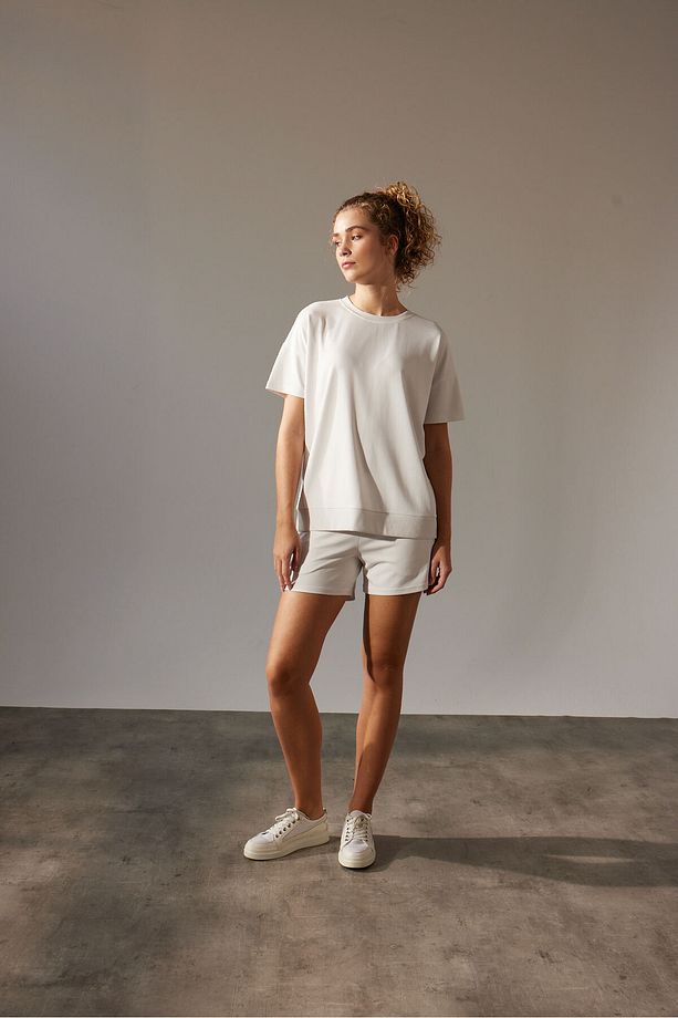 Kadın Soft Touch Lacoste Şort - 5