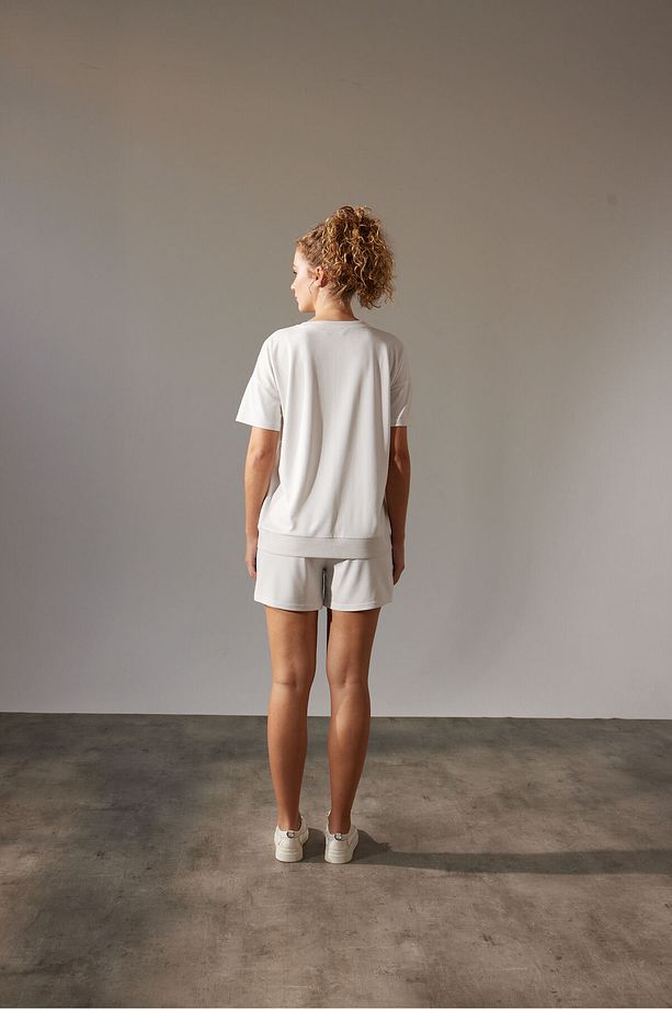 Kadın Soft Touch Lacoste Şort - 4