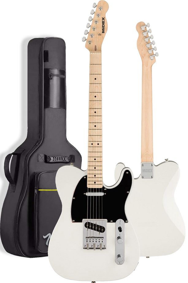 Tlx-50cr Tele Kasa Maple Klavye 2 Single-coil Manyetik Elektro Gitar - 4