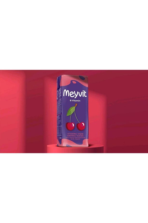 MEYVİT Vişne Aromalı İçecek 200 ml 27 li - 1