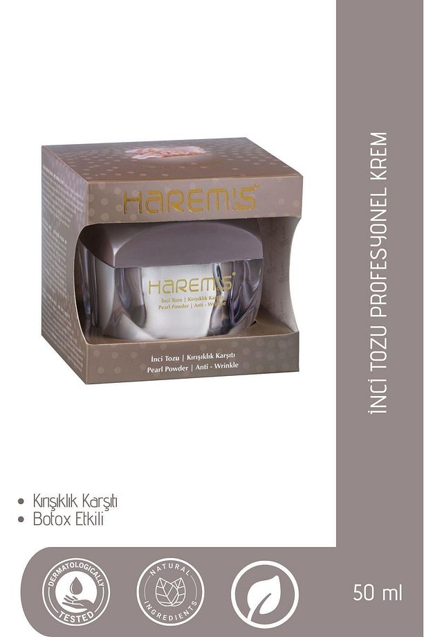 Harems Profesyonel İnci Tozu Krem 50 ml - 1