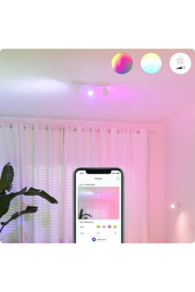 Imageo Spots 3x5W Beyaz (RGB Işık) - 6