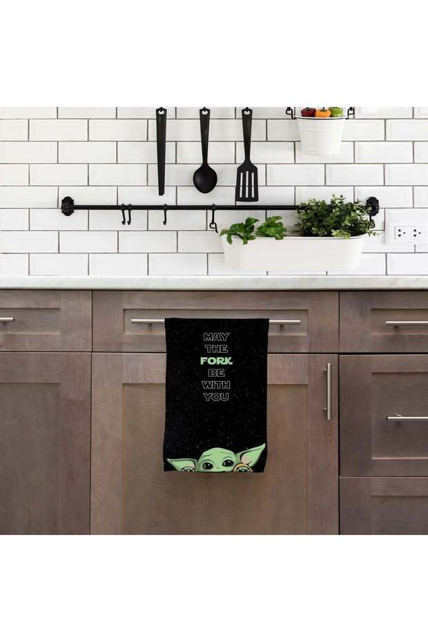 May The Force Be With You / Yoda - Star Wars Mutfak Havlusu 2 Adet - 2