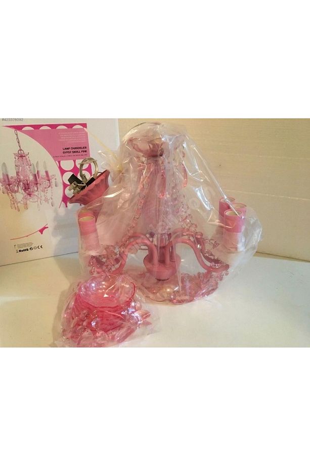 Pembe Akrilik Avize - 7
