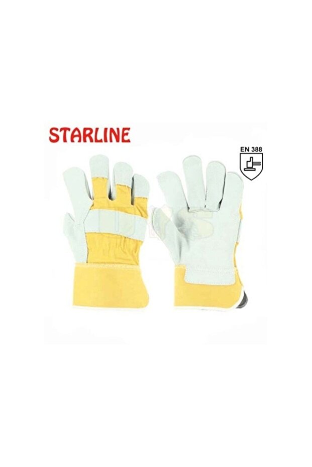 Deri Eldiven Yanmaz Kaynakçı Eldiveni - 2