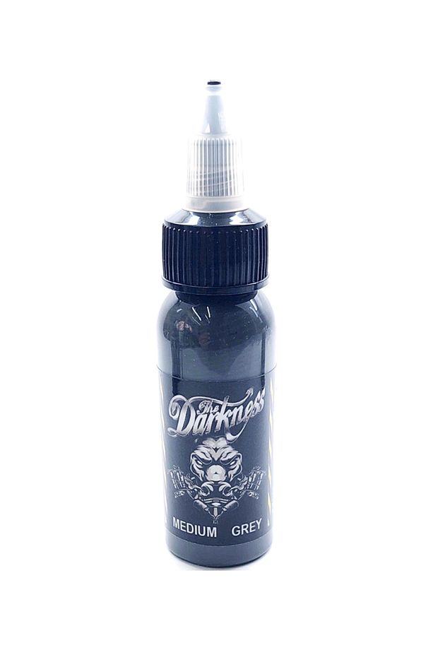 Gölge Dövme Boyası Medıum Gri Renk 30 ml - 1