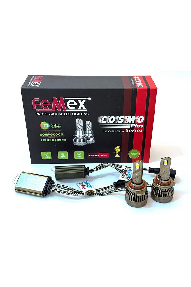 Cosmo Plus Hır2 9012 Far Ampulu Csp D-force Chipset Led Xenon Led Headlight - 1