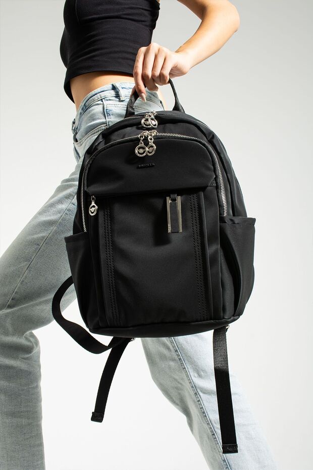 حقيبة ظهر مبطنة بالساتان ميجا - 1