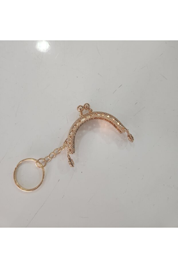 5cm Wide Keychain Gold Clip