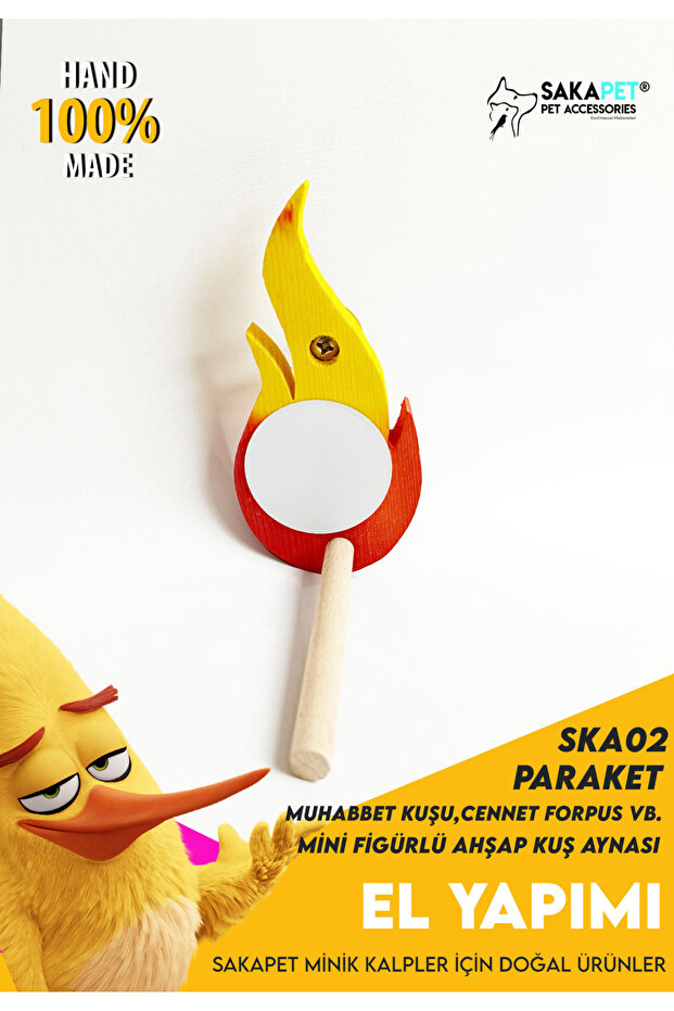 مرآة الطيور ذات الشكل الصغير من FLAME - SKA02