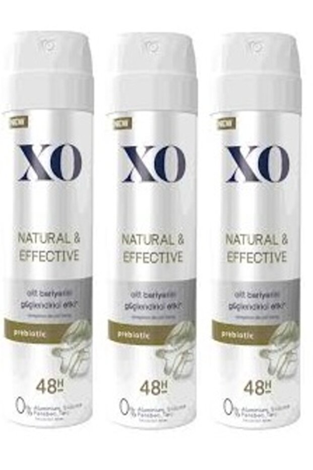 DEODORANT 150 ML NATURAL X 3 ADET - 1