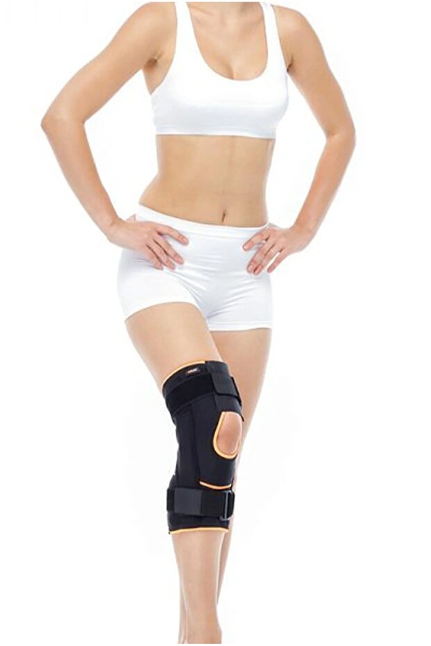 ORLEX Unisex Patella and Ligament Supported HALF OPEN FRONT Knee Brace