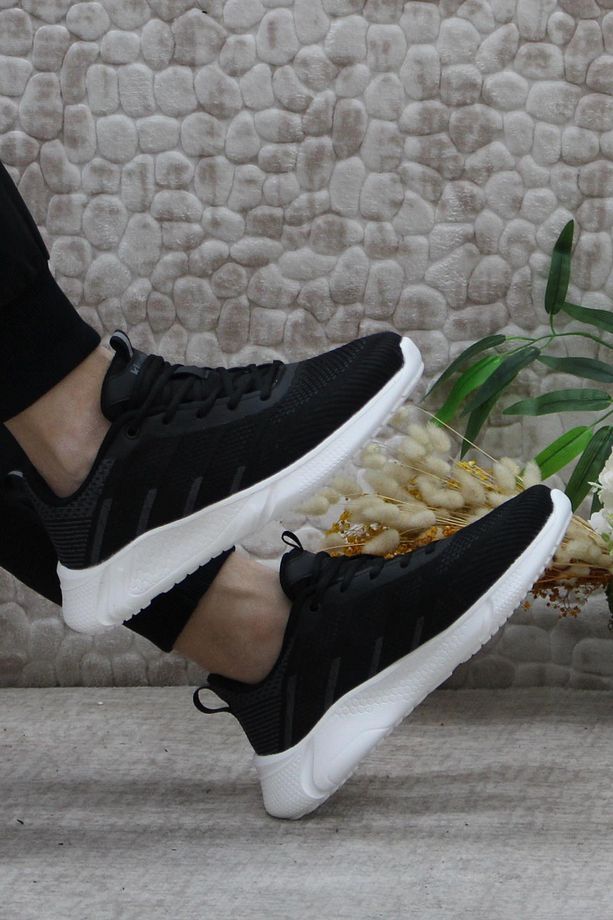 Lıster TX 4FX Siyah Beyaz X-SOFT Yumuşak Taban Sneaker Erkek Ayakkabı - 5
