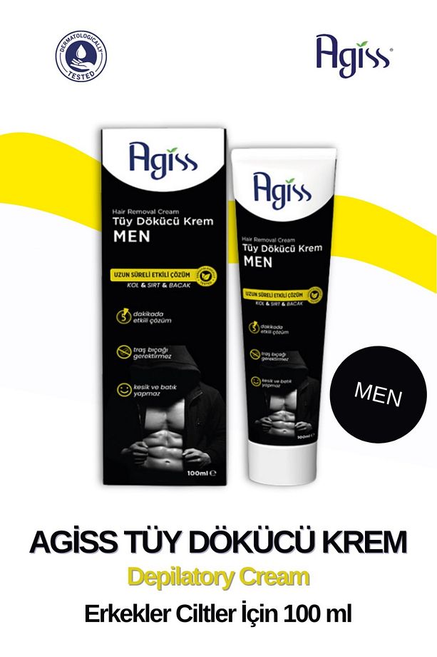 Tüy Dökücü Krem 100 ml For Men - 1