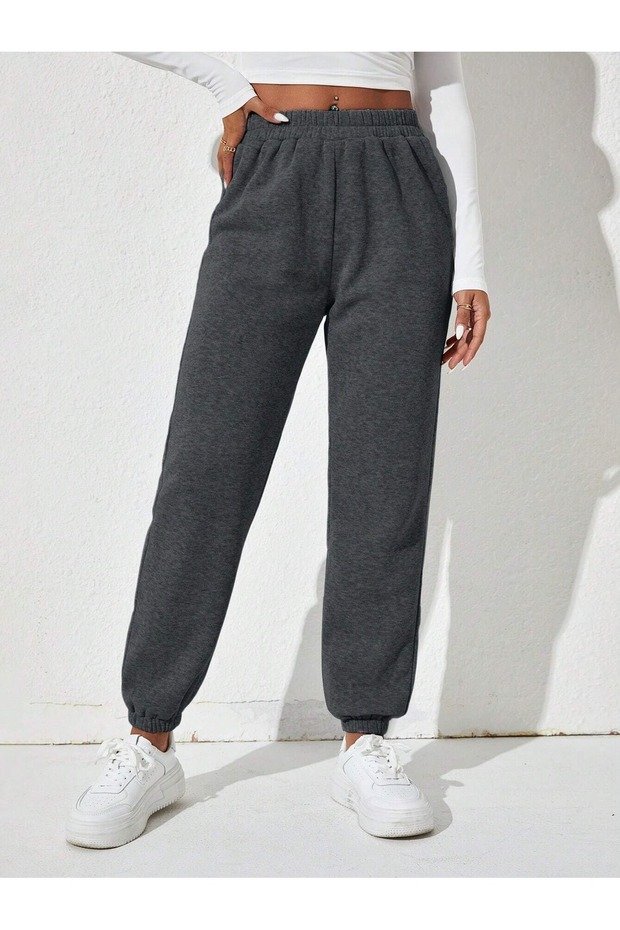Women's Pocketed Rubber Leg Sweatpants