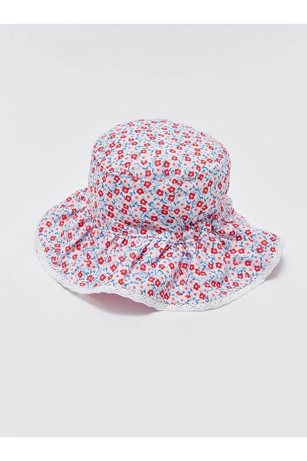 KANZ Desenli Kız Bebek Bucket Şapka - 3