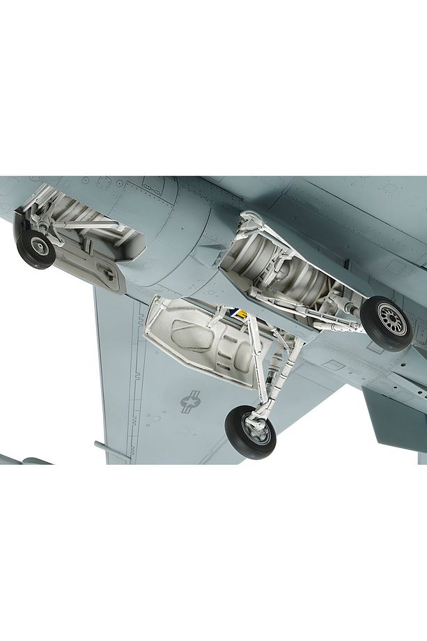 1/72 US. Lockheed Martin F-16CJ (Block50) Falcon Plastik Savaş Uçağı Maket Kiti, Demonte Hobi Seti - 6