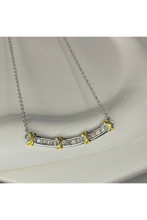 XOXO Steel Necklace