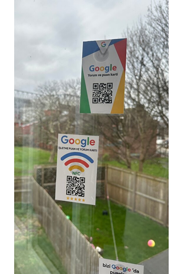 NFC google etiket nfc google stiker .  google yorum stiker. - 4