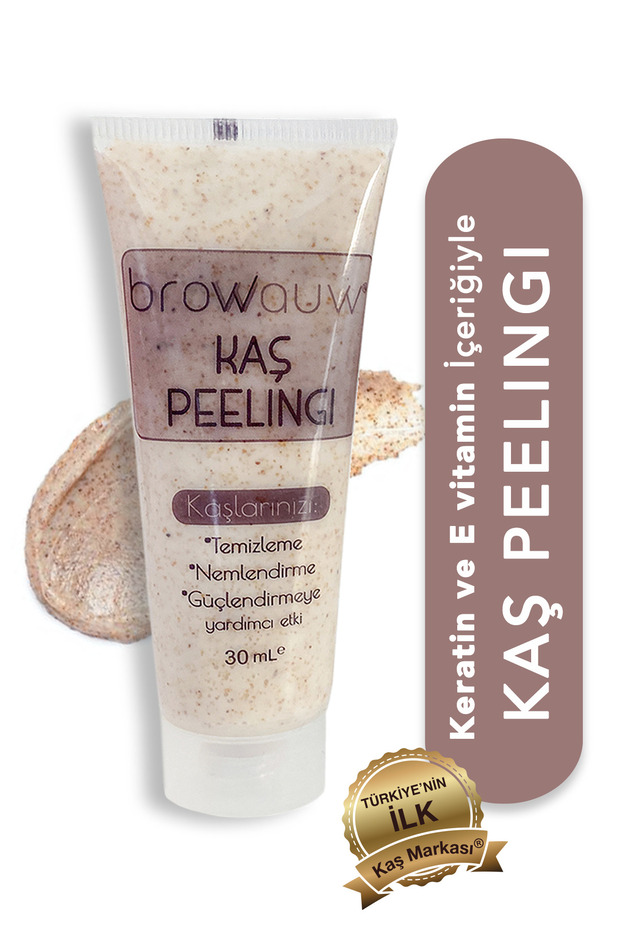 B5 Vitamin, Keratin Ve Ceviz Tanecikli, Besleyici Kaş Peelingi - 1