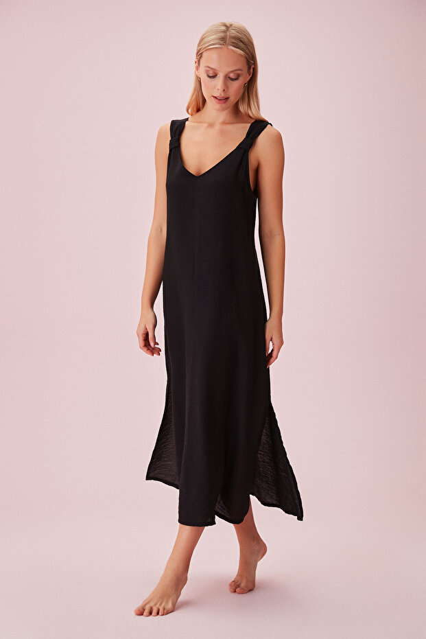 Francesca Plaj Elbisesi - 3