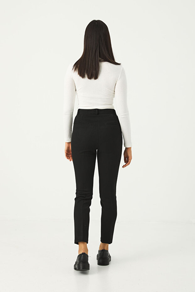 Yanı Cepli Basic Pantolon - 8