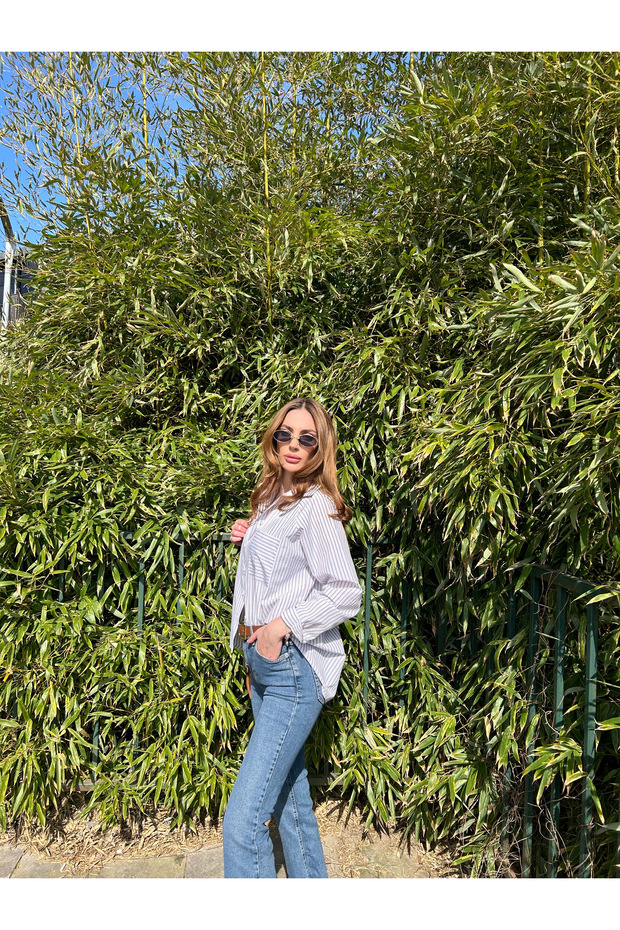 Çizgili Gömlek - 5