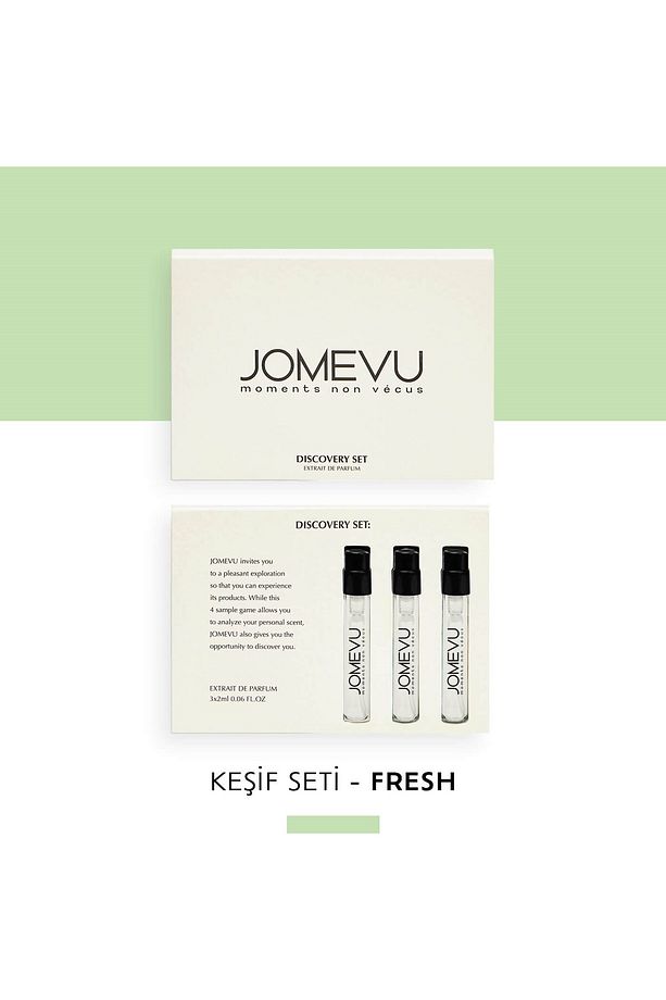 Parfüm Deneme Keşif Seti Fresh 3x2 ml Test - 1