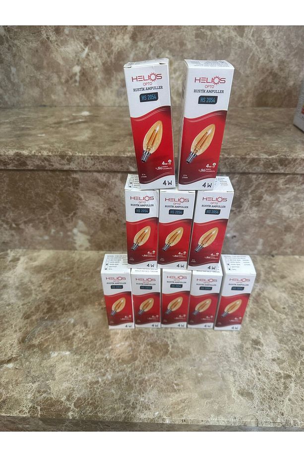 RUSTİK 4W LED AMPUL  (10ADET ) - 1