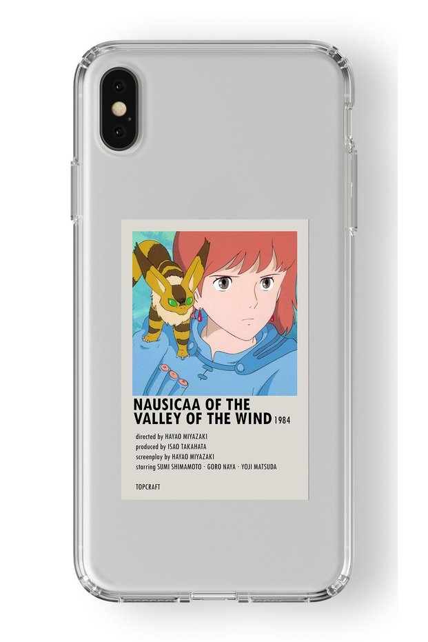 حافظة شفافة بتصميم مطبوع عليها ملصق Windy Valley Palaroid متوافقة مع هاتف Iphone Xs Max